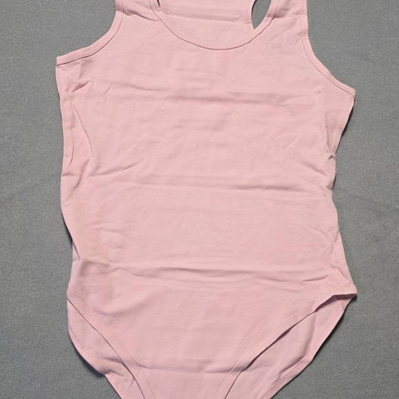 Zenana Blush Pink Sleeveless Cotton Bodysuit Sizes S,M,L,XL New In Poly Bag - Picture 4 of 8